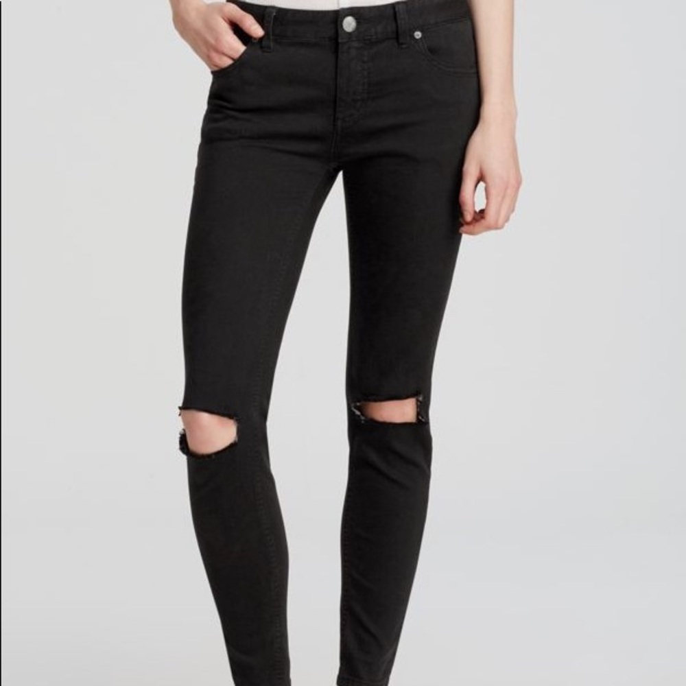 Black free people jeans
